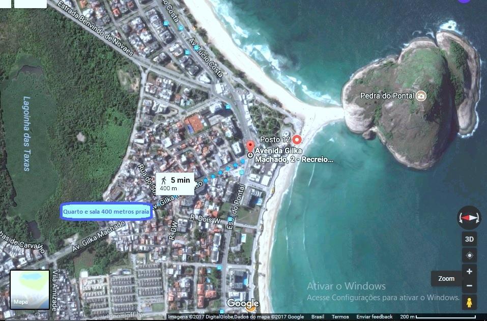 Recreio Av. Gilka 400m Praia * Rio de Janeiro